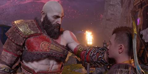 Kratos and Atreus from God of War: Ragnarok