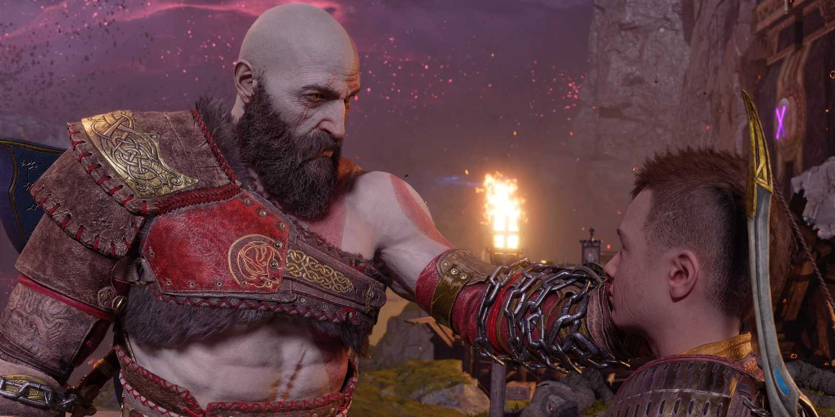Kratos and Atreus from God of War: Ragnarok