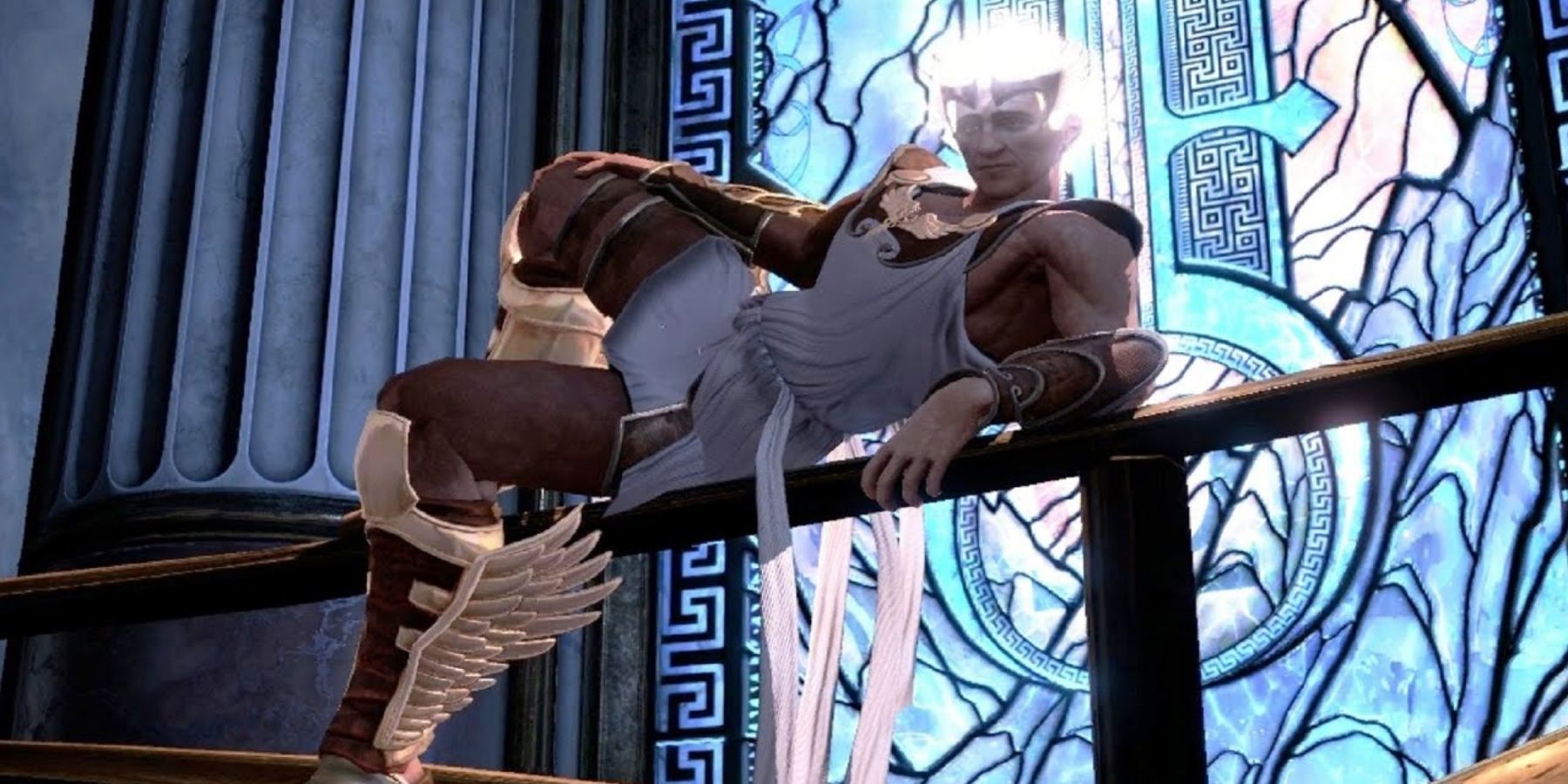 Hermes in 'God of War III'