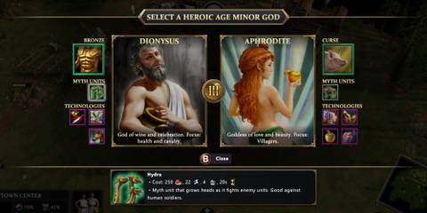 heroic age minor god poseidon age of mythology retold