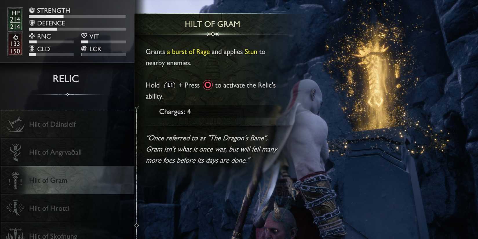 hilt of gram