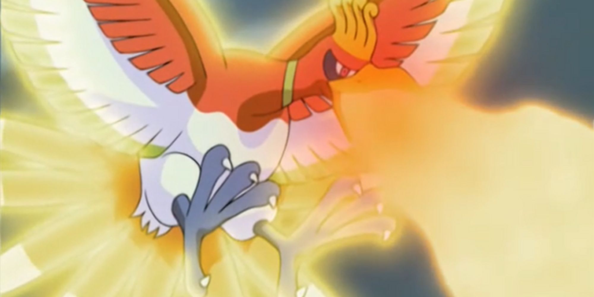 Ho-oh uses Sacred Fire in the old anime.