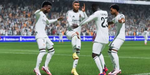 Best Starting 11 for Real Madrid in EA Sports FC 25  - New Hopping Celebration