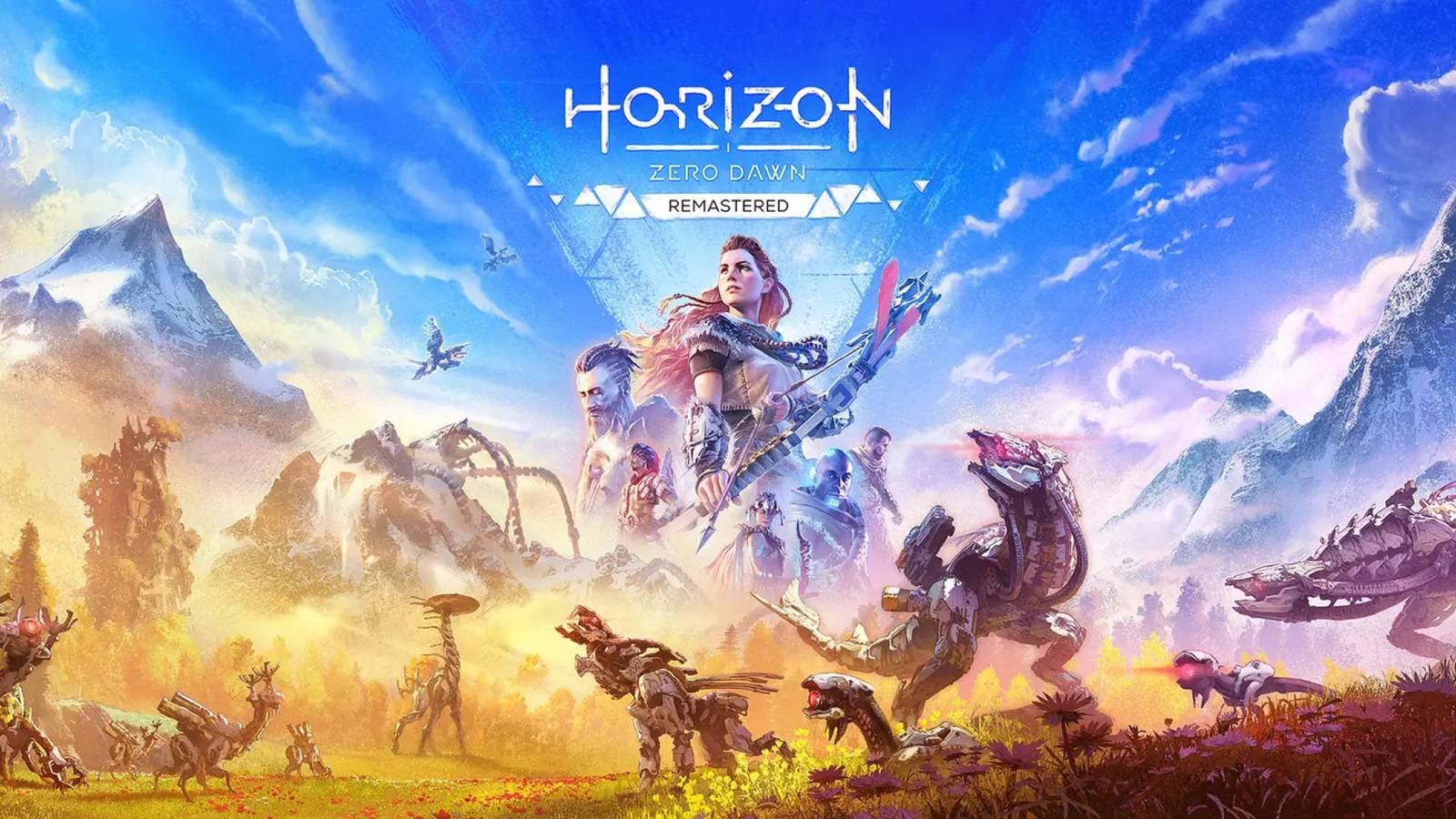 horizon zero dawn remastered key art aloy rost