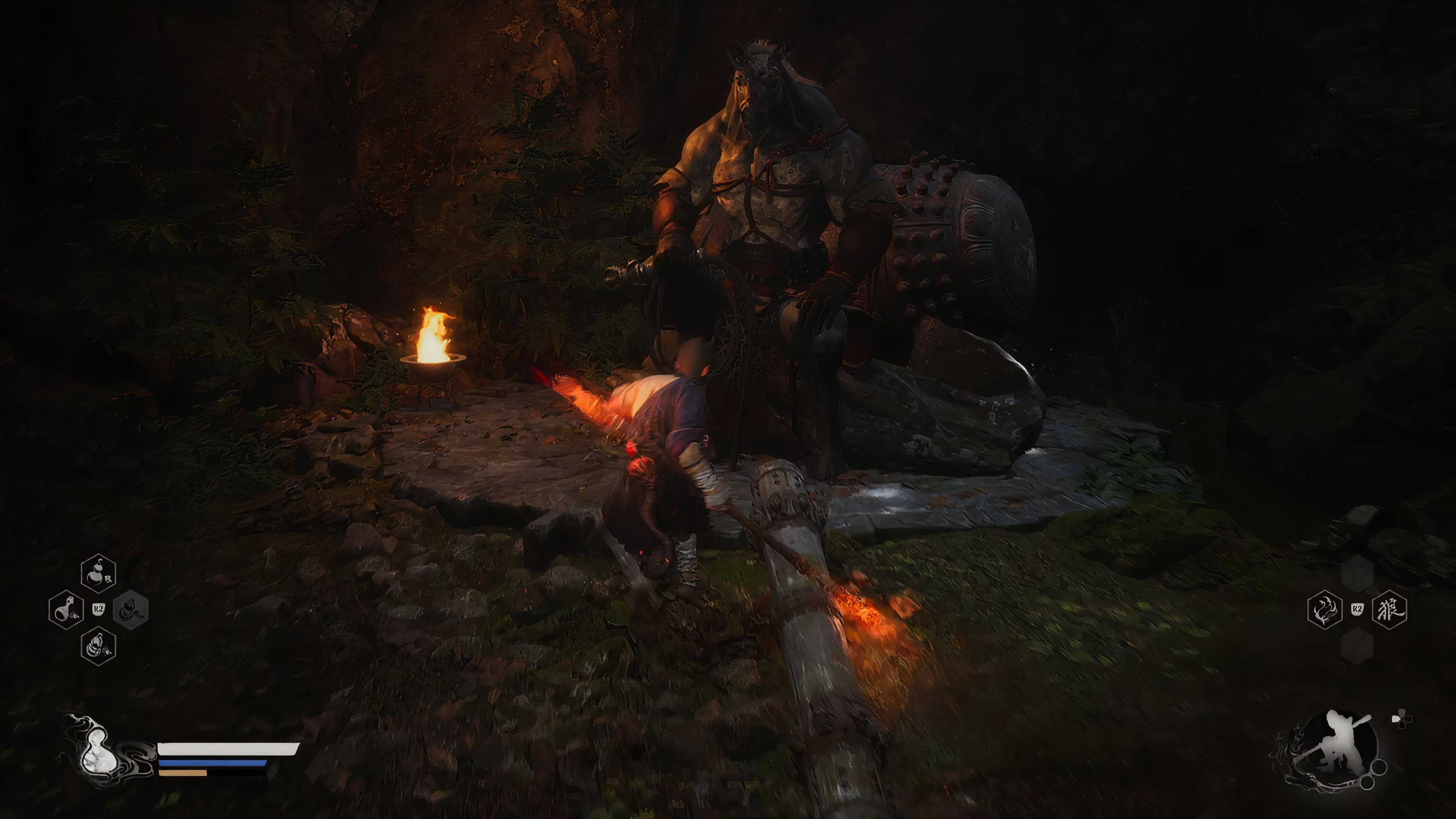 Horse Guai Chapter 1 interaction in Black Myth Wukong 4