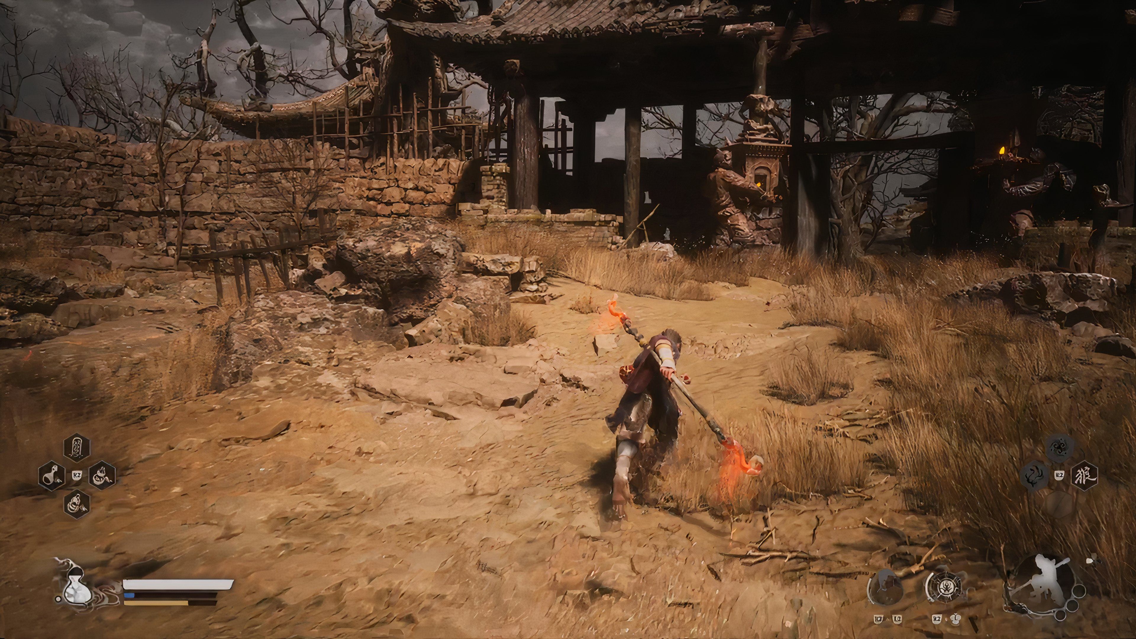 Horse Guai Chapter 2 interaction in Black Myth Wukong