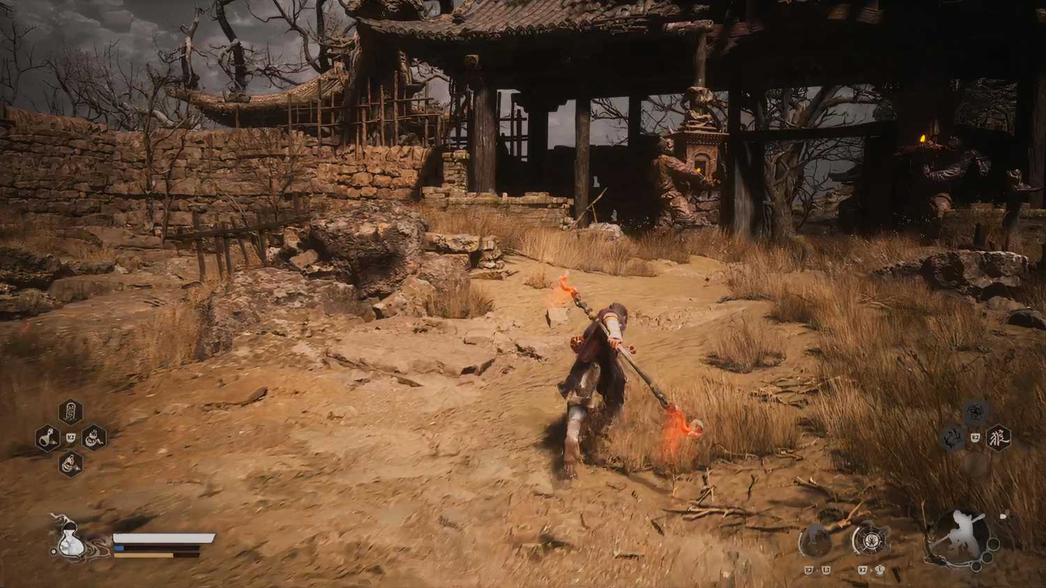 Horse Guai Chapter 2 interaction in Black Myth Wukong