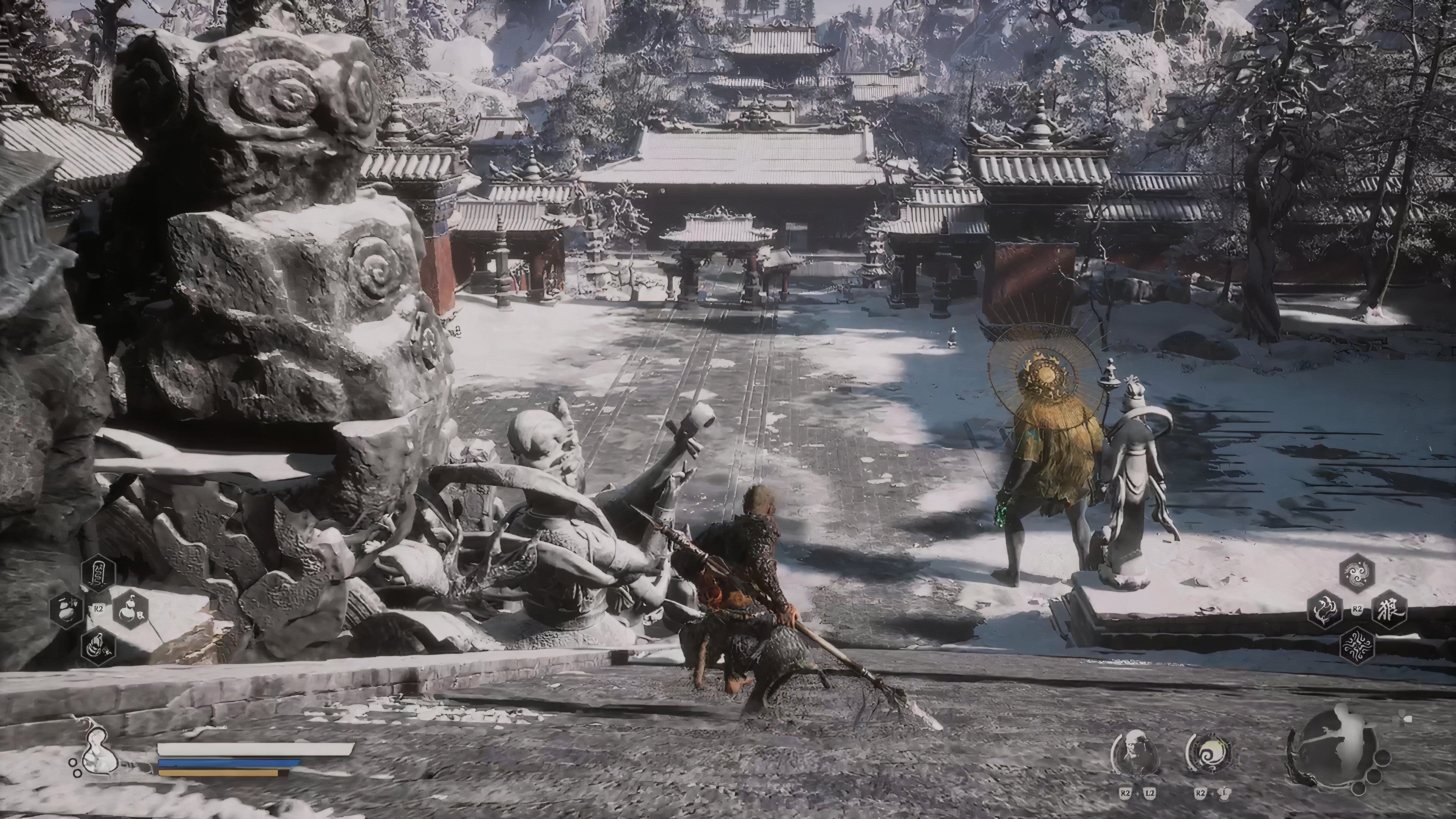 Horse Guai Chapter 3 interaction in Black Myth Wukong