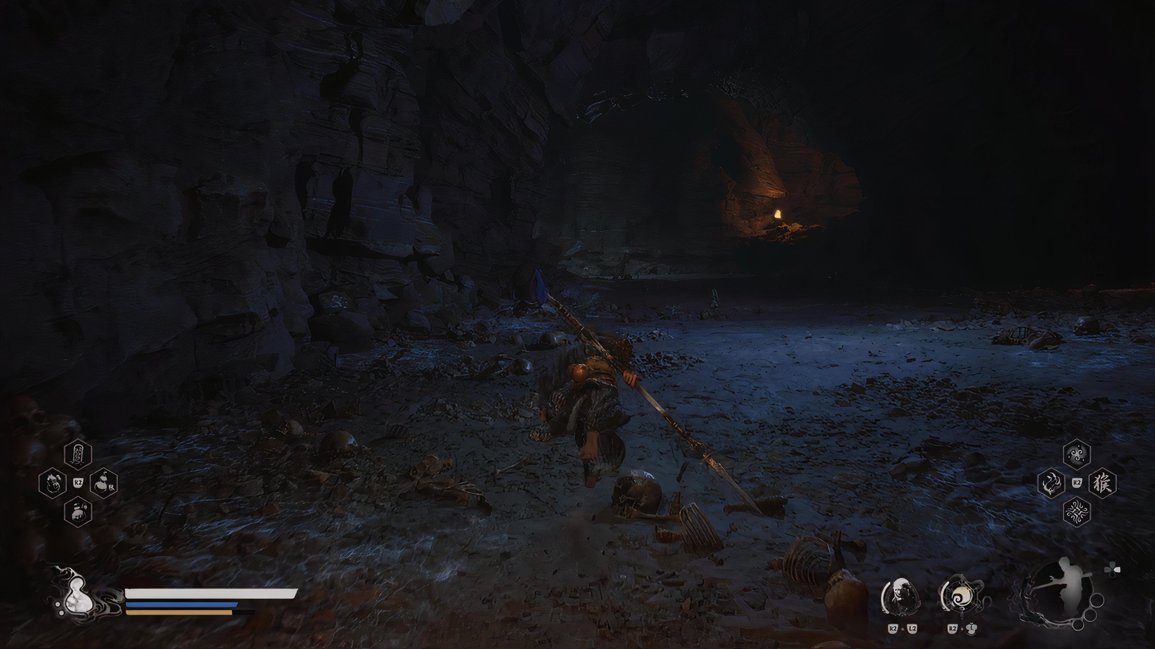 Horse Guai Chapter 4 interaction in Black Myth Wukong