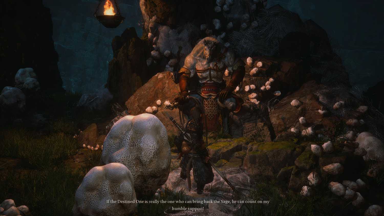 Horse Guai Chapter 4 interaction in Black Myth Wukong