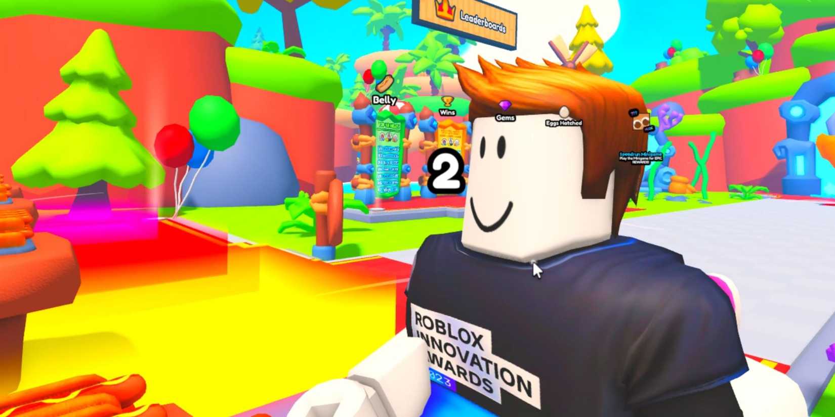 Hotdog Eating character