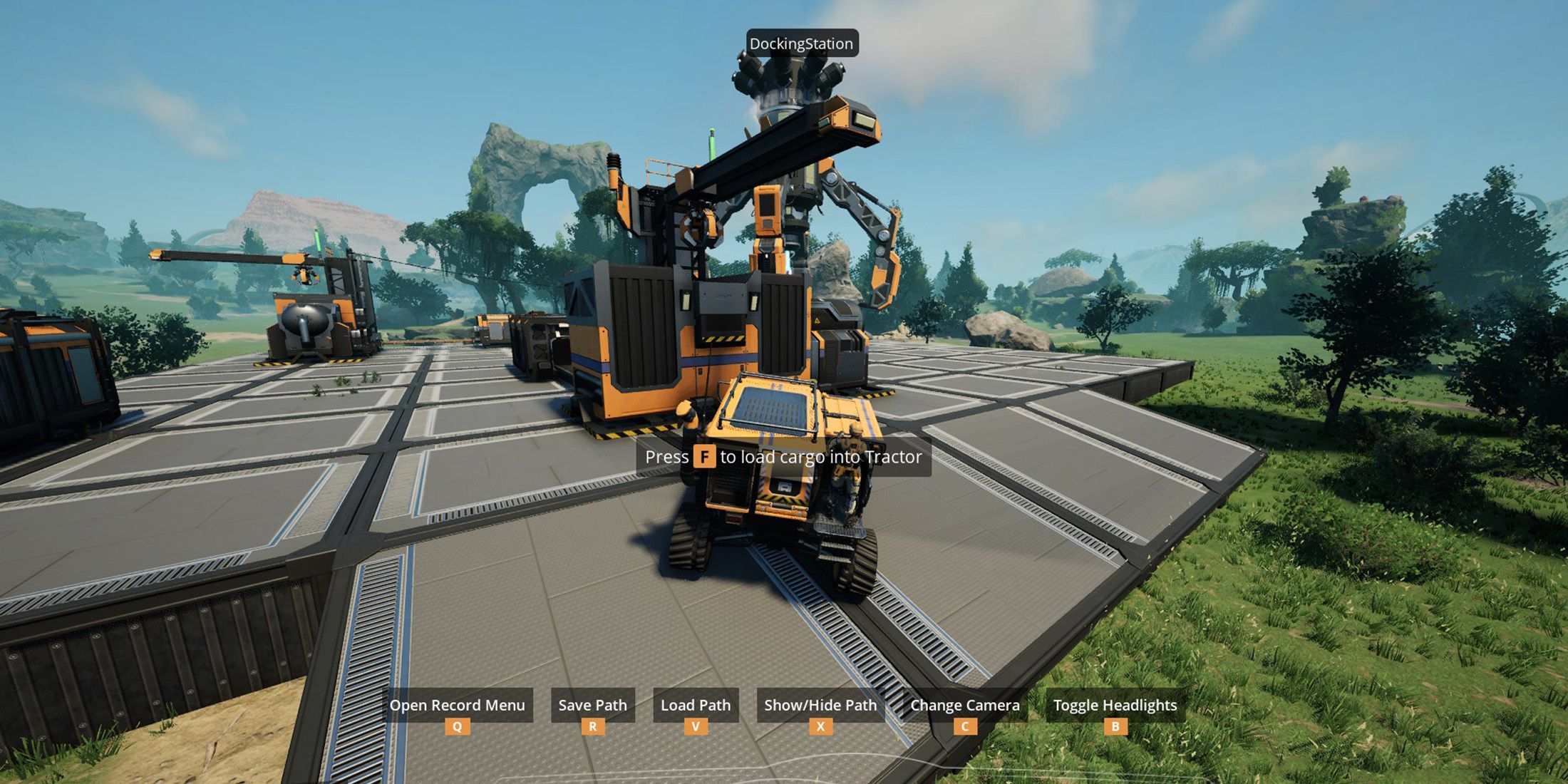 How to automate tractors in satisfactory 2