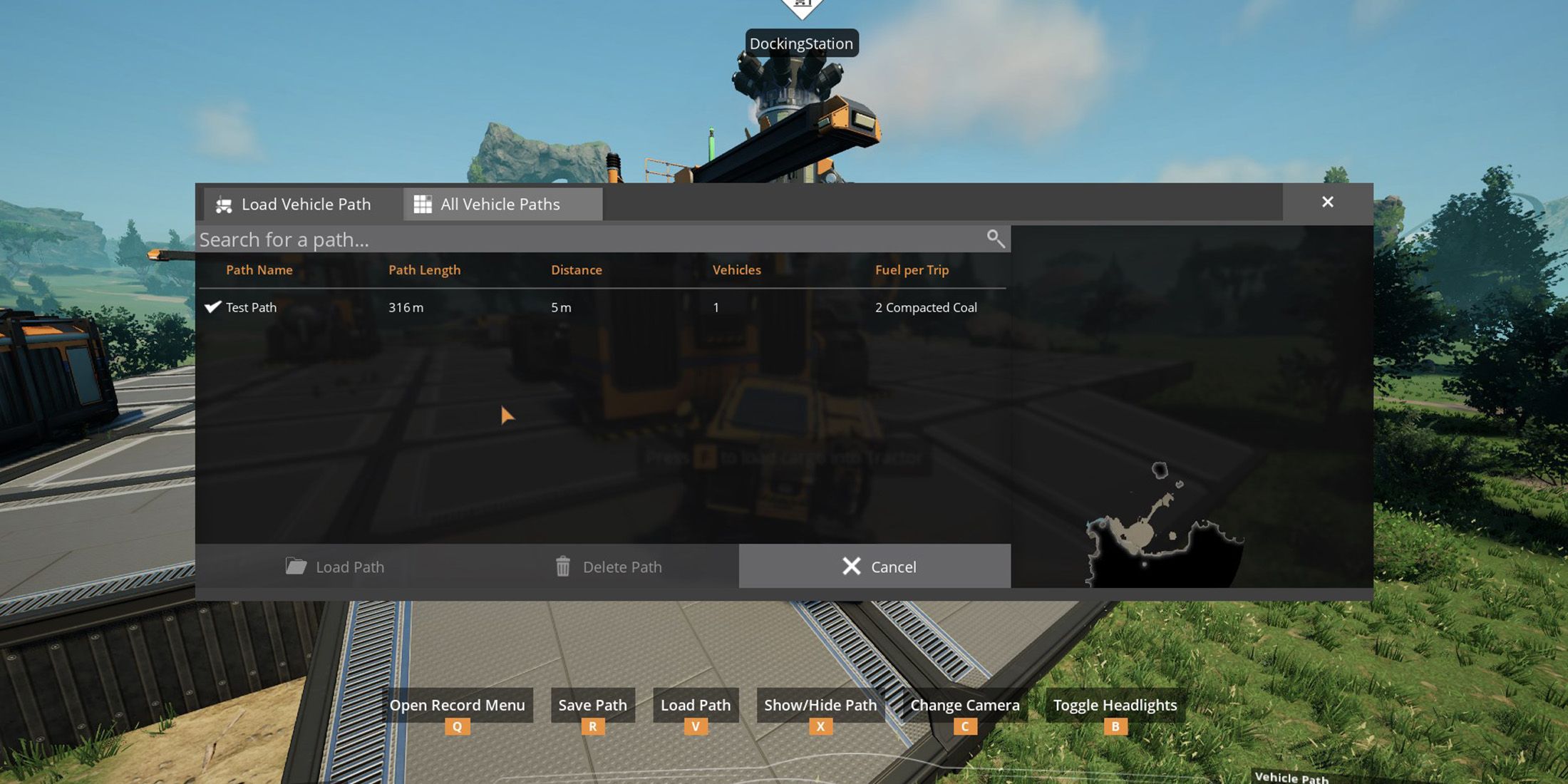 How to automate tractors in satisfactory