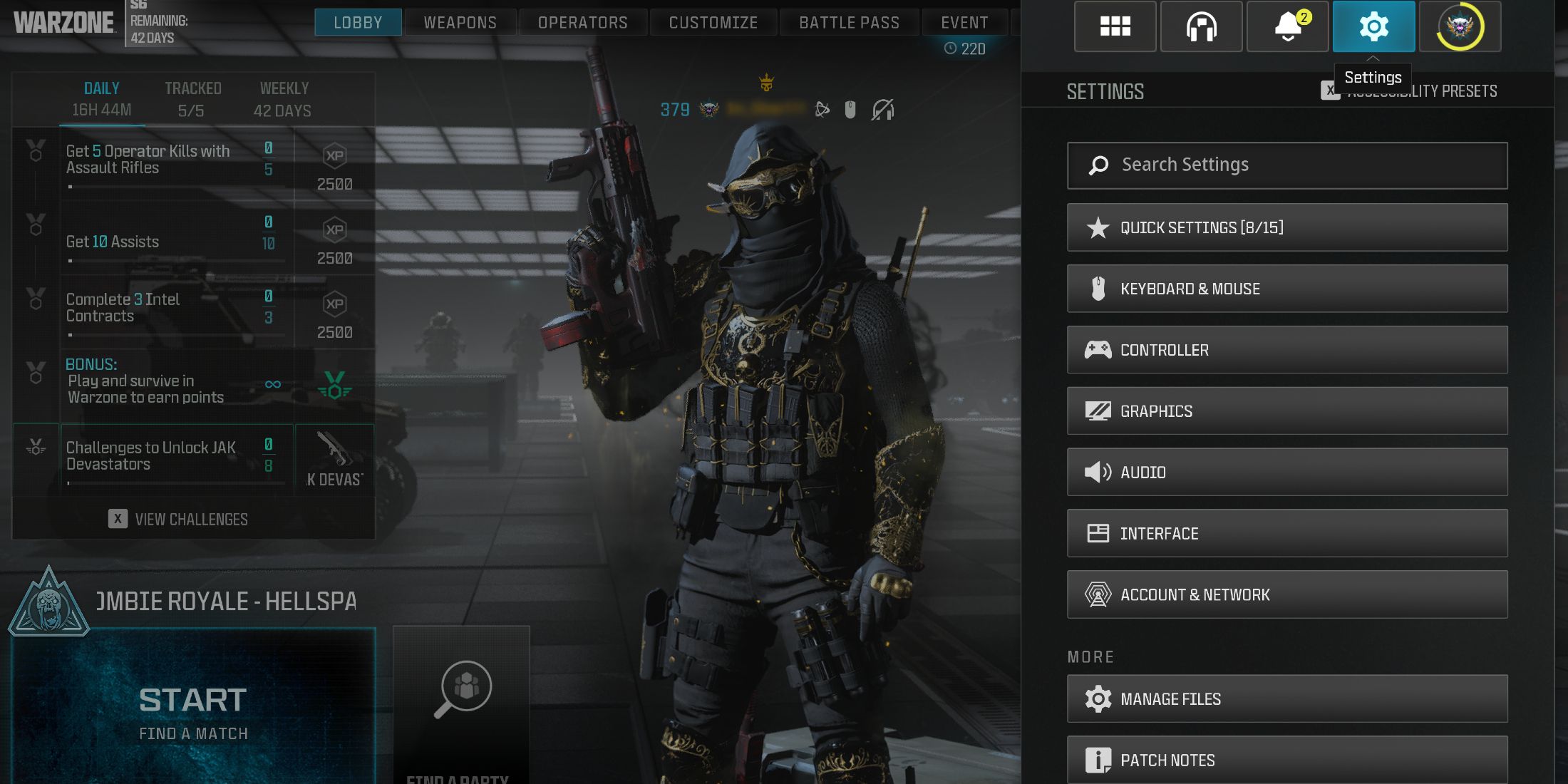 Best FoV Settings In Call Of Duty: Warzone
