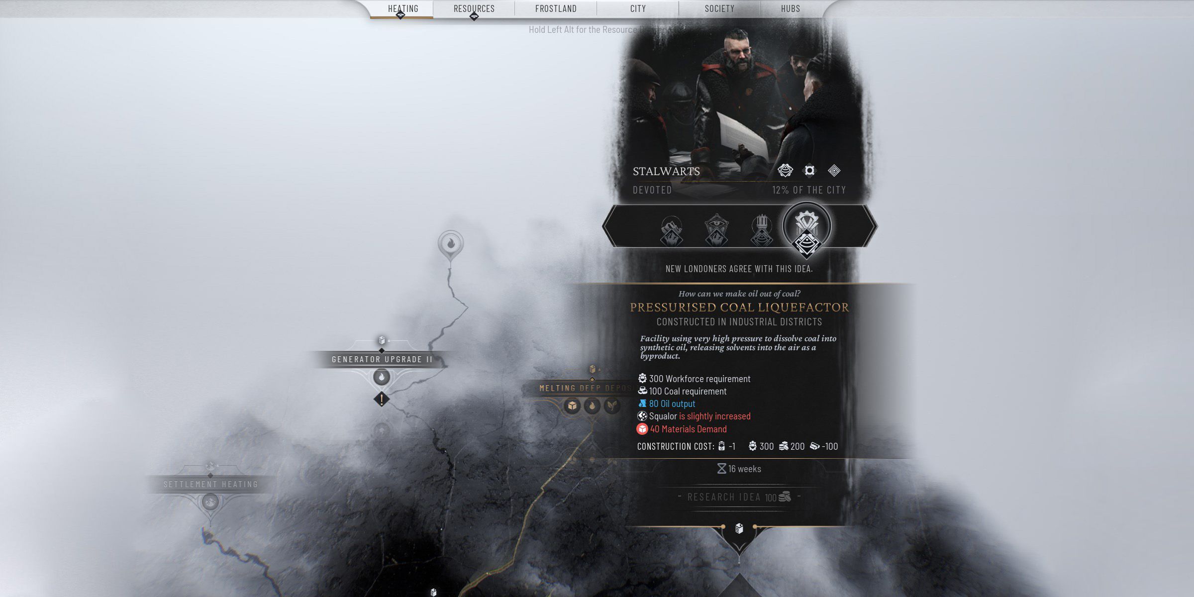 How to Convert Coal to Oil in Frostpunk 2