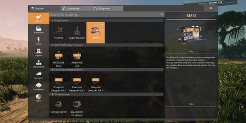 How to Craft the MAM in Satisfactory