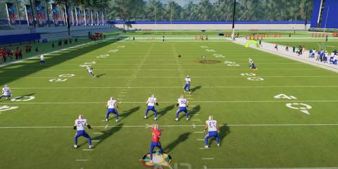Touch Pass Play in NFL 25