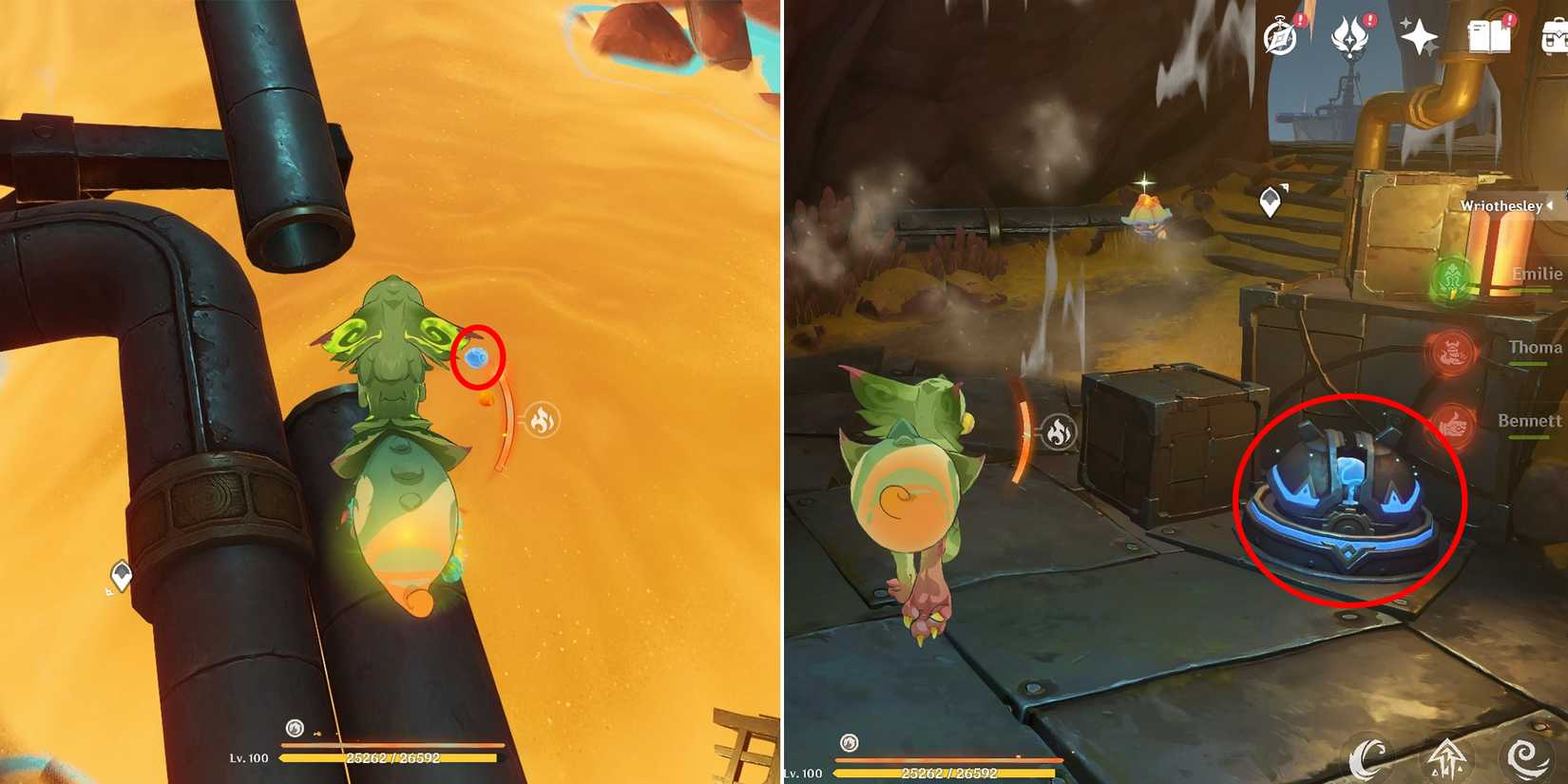 how to enter the extraction research center experimental site in genshin impact