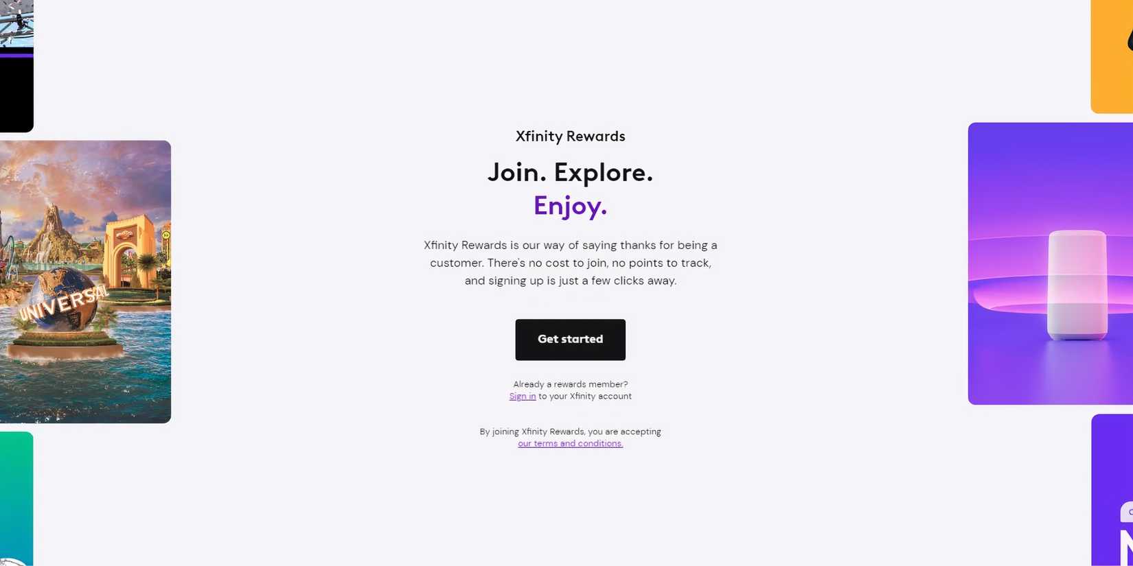 Xfinity Rewards Program