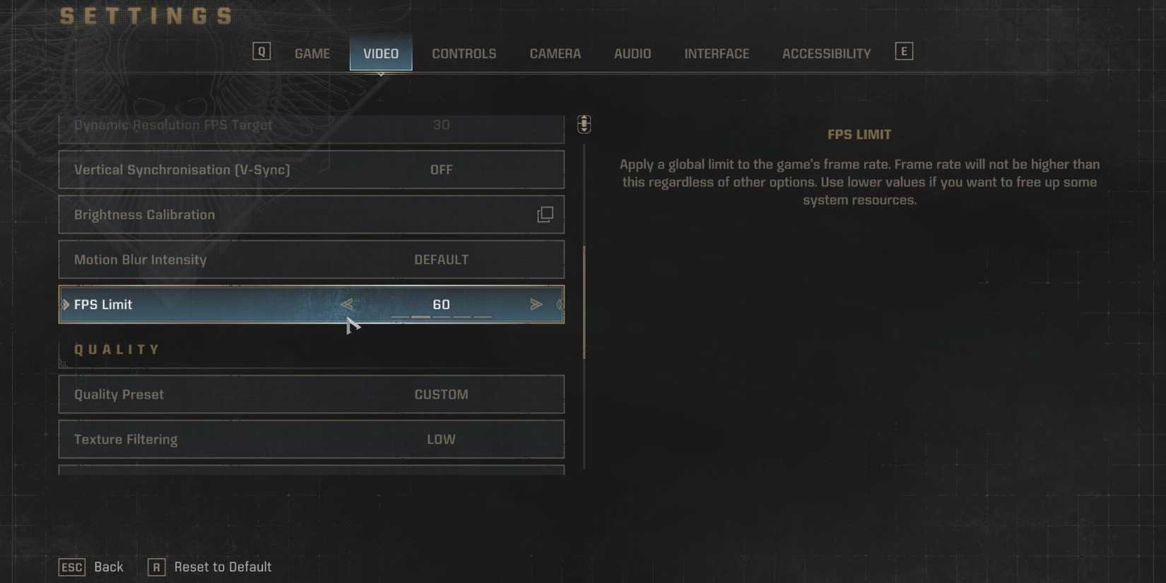 how to reduce fps space marine 2 