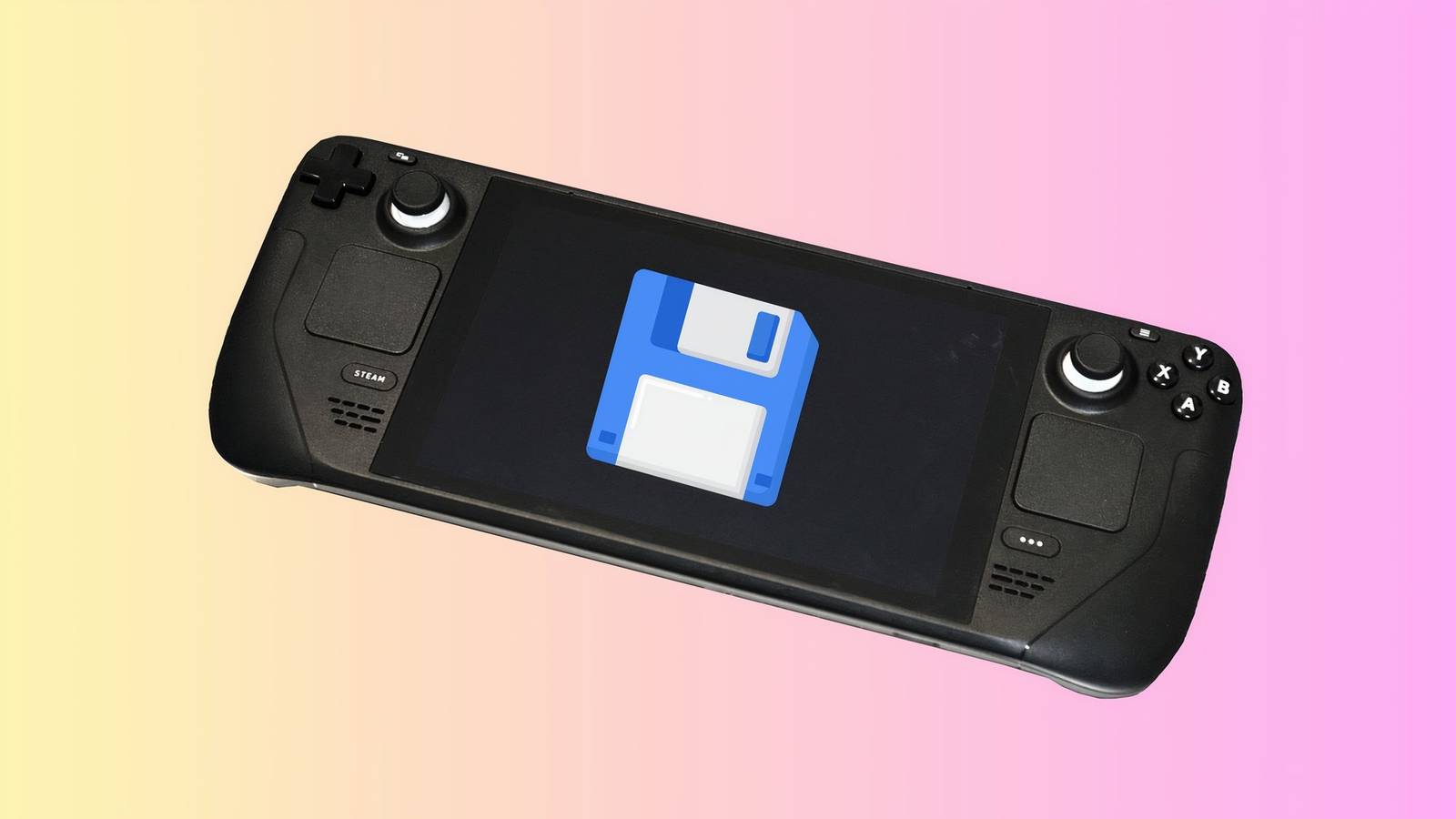 Save Icon on Steam Deck