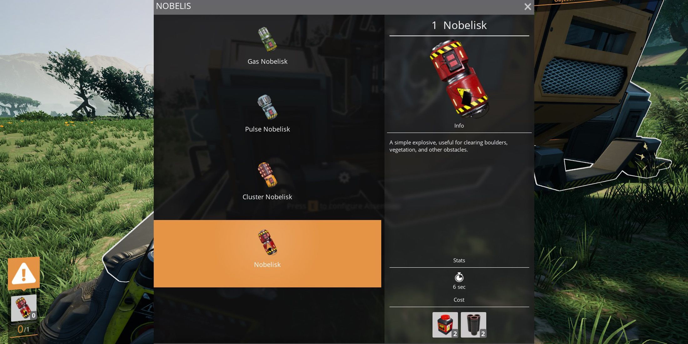 How to Unlock Nobelisk Detonator in Satisfactory 2