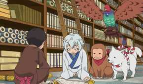Hozuki's Coolheadedness - two characters sitting down