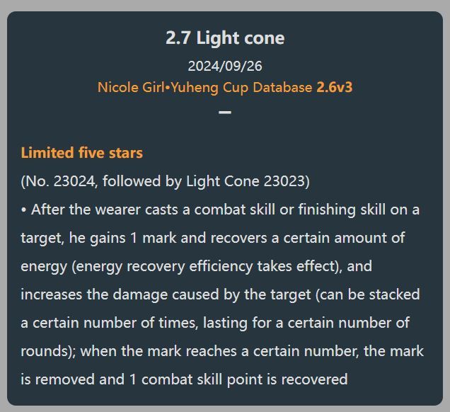 Honkai: Star Rail Leaks Details About Sunday's Light Cone