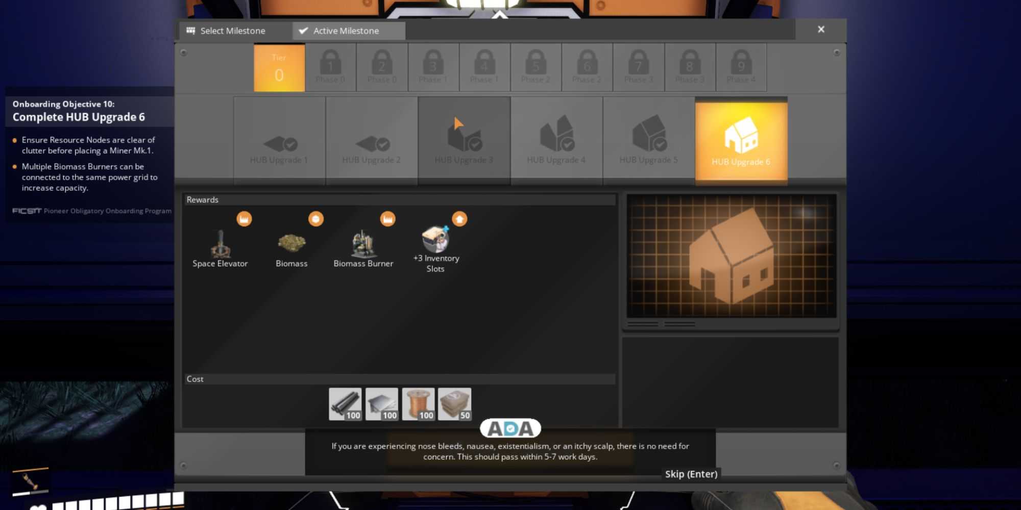 Satisfactory Upgrade Satisfactory: Things To Do First
