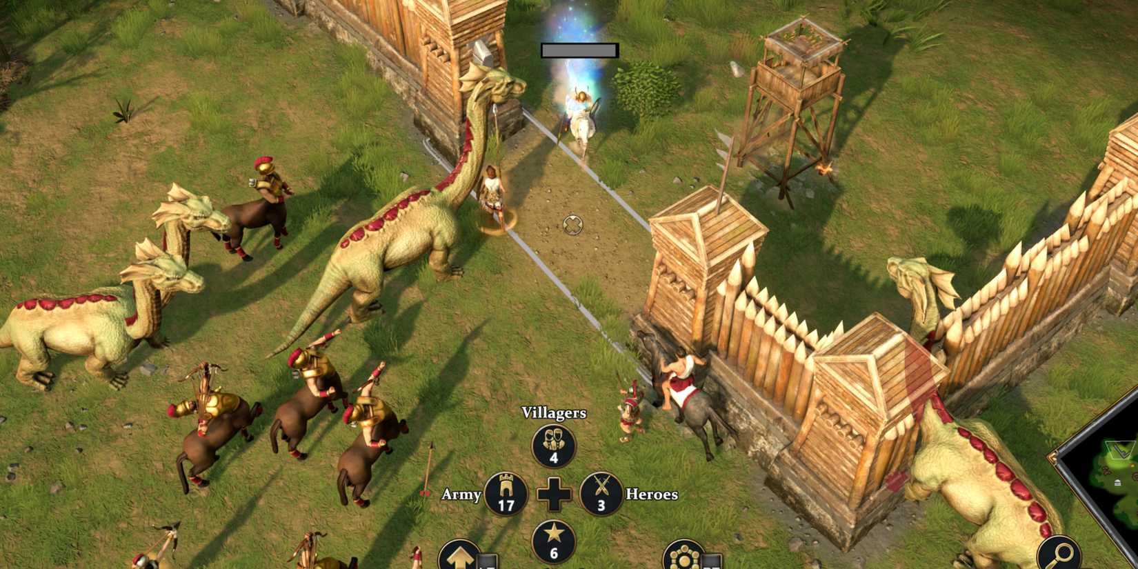 hydra attack age of mythology