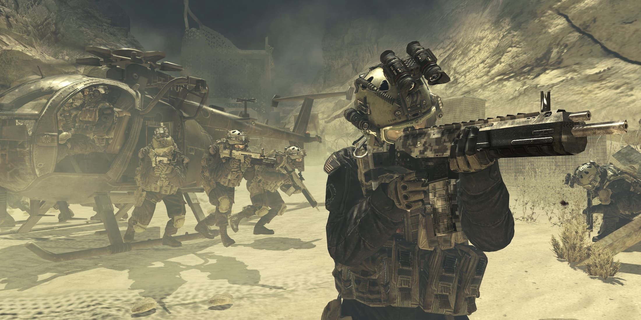 Shadow Company soldiers in MW2 2009