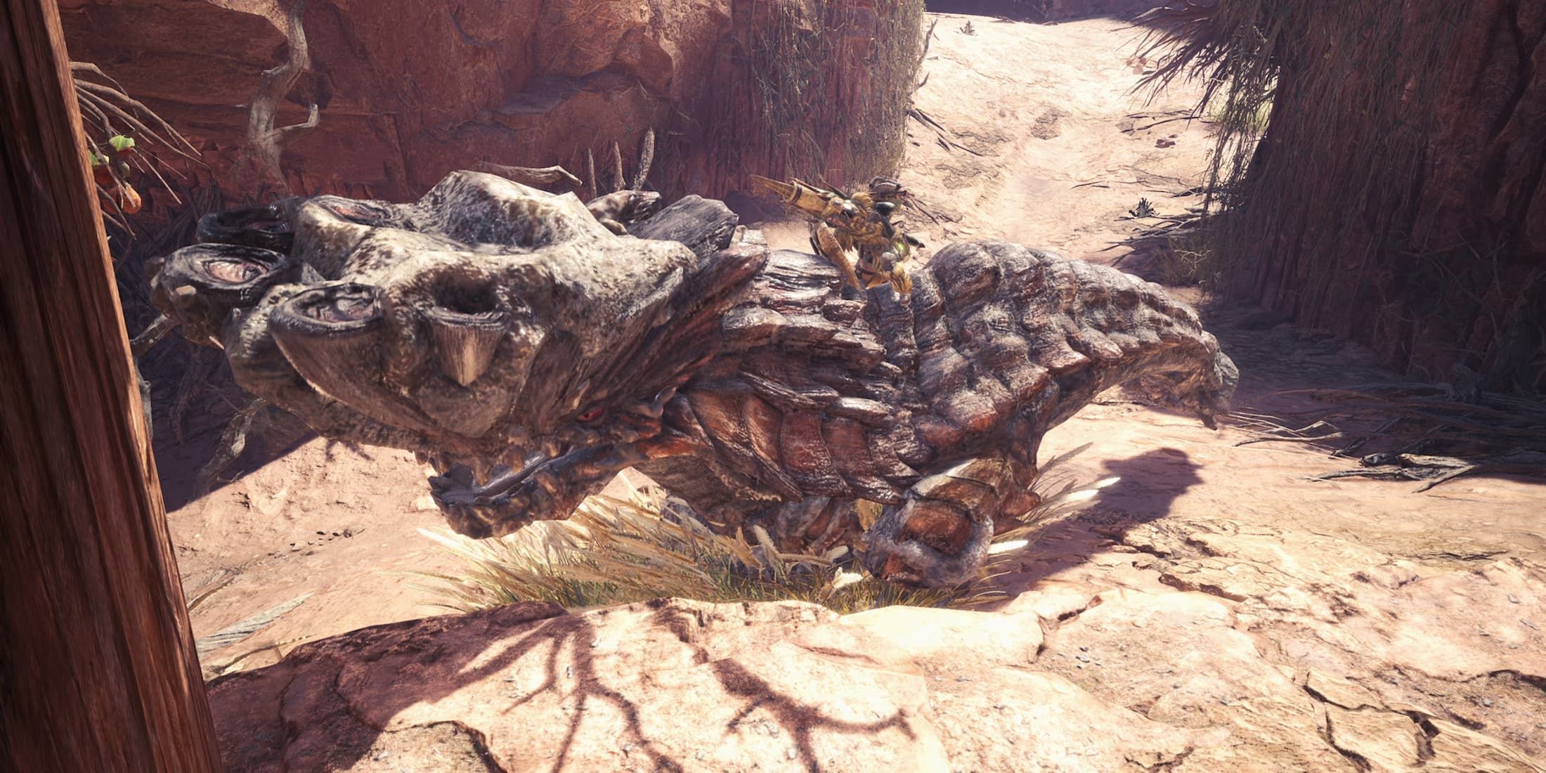 Mounting a Barroth in MHW