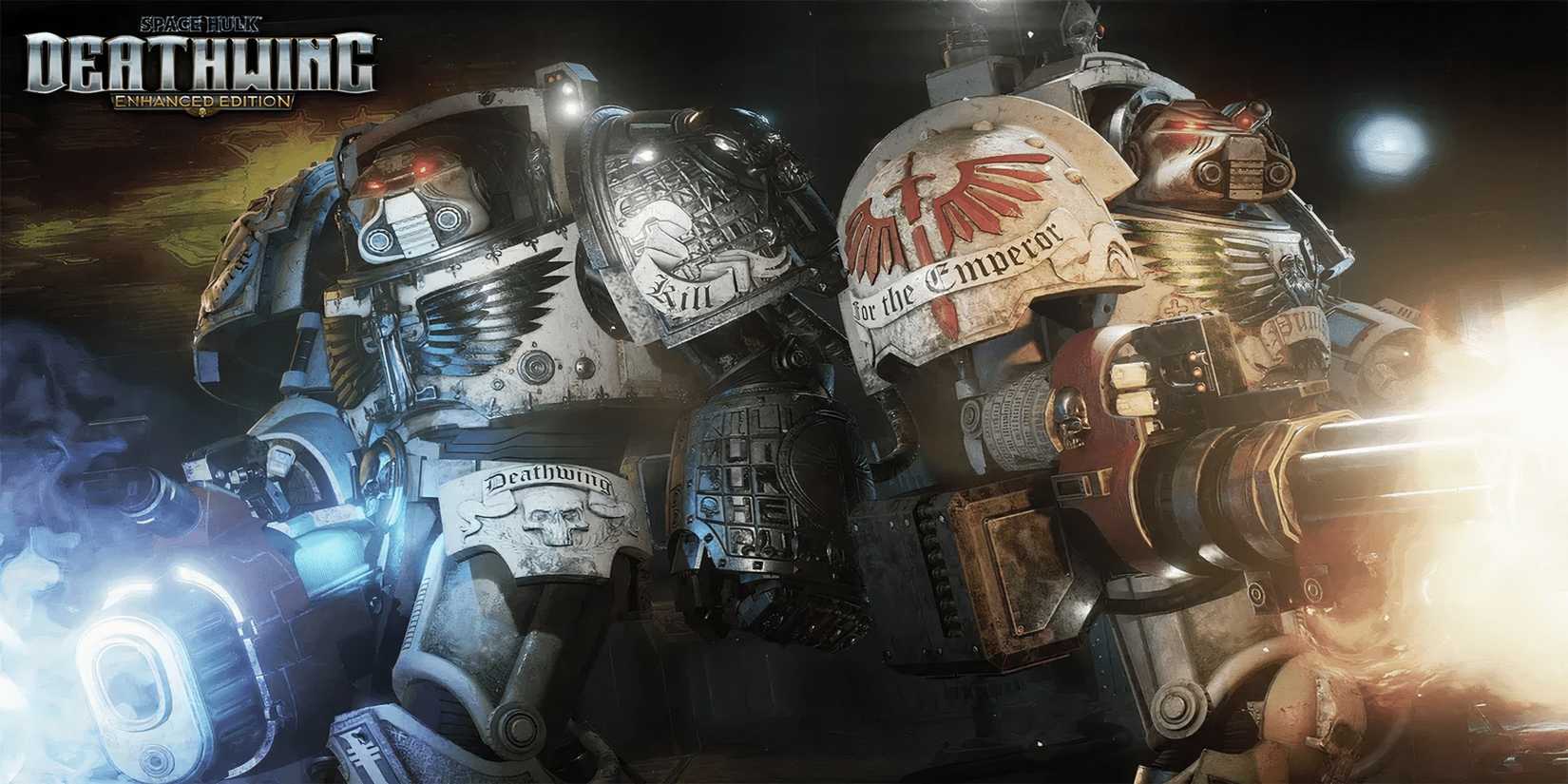 Two Terminators in Space Hulk: Deathwing