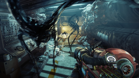 Under attack by Typhon mimics in Prey