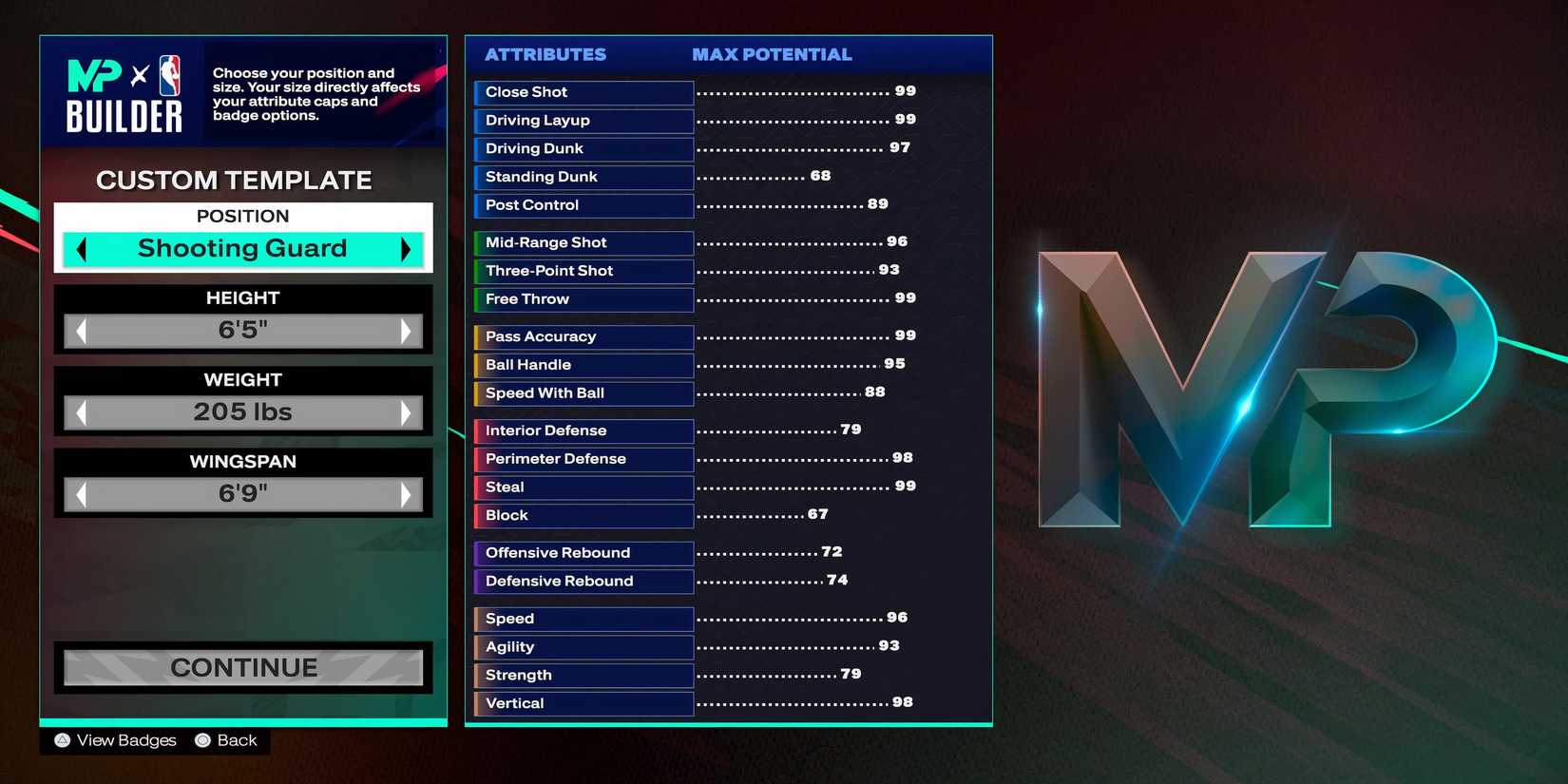 NBA 2K25 - Player Stats