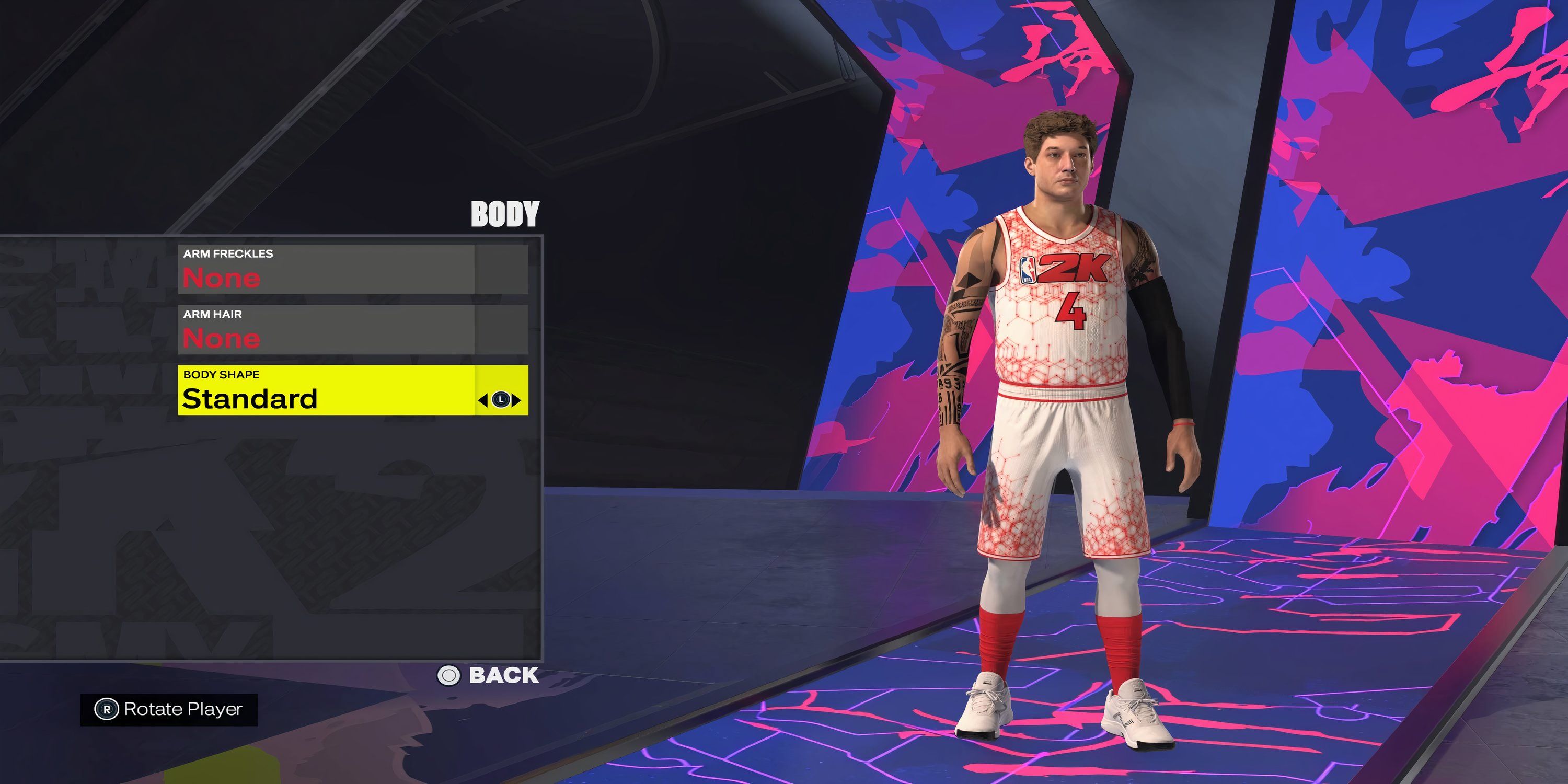 NBA 2K25: How To Change Body Type