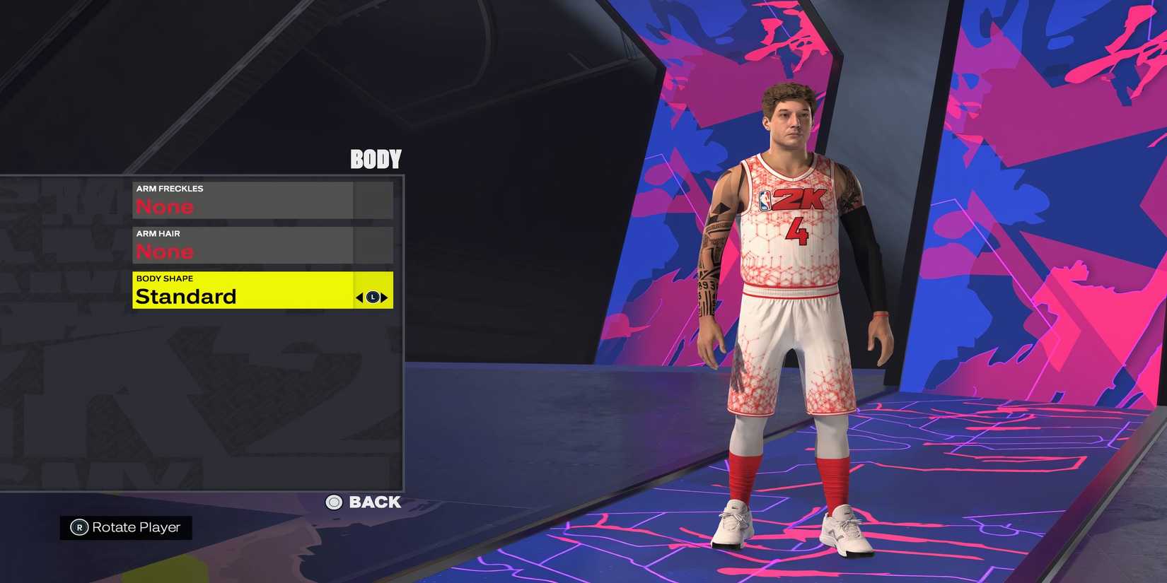 NBA 2K25 - Change Body Shape