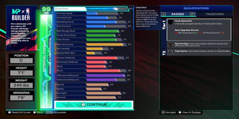 NBA 2K25 - Best Center Build