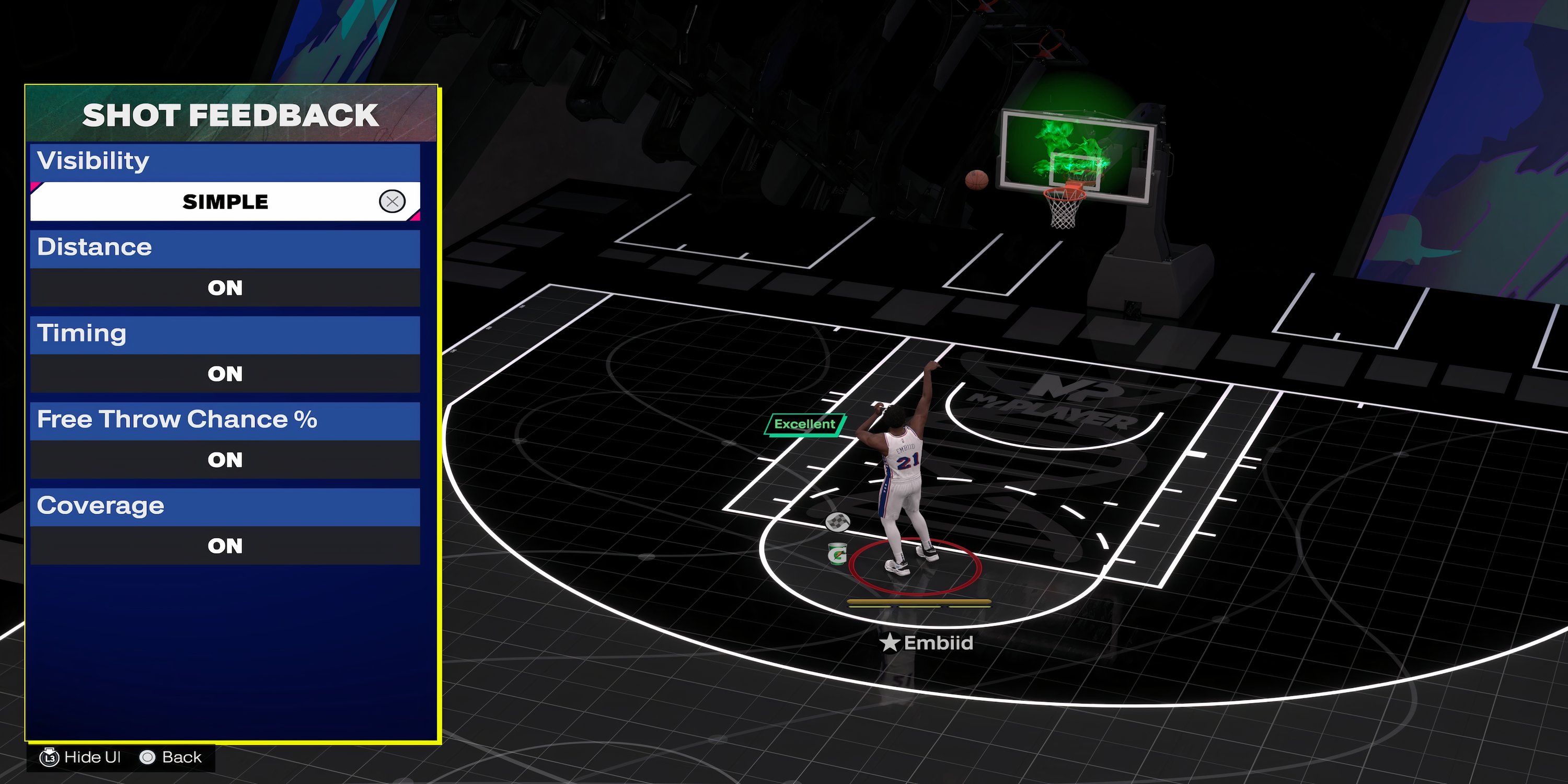 NBA 2K25: How To Turn On Shot Feedback