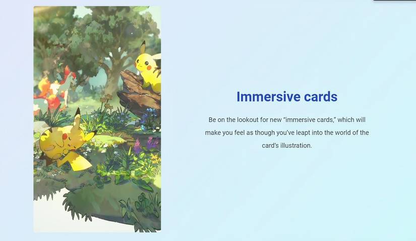 immersive cards pokemon tcg pocket