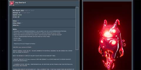 Imp Overlord Boss Logbook Entry in Risk of Rain 2