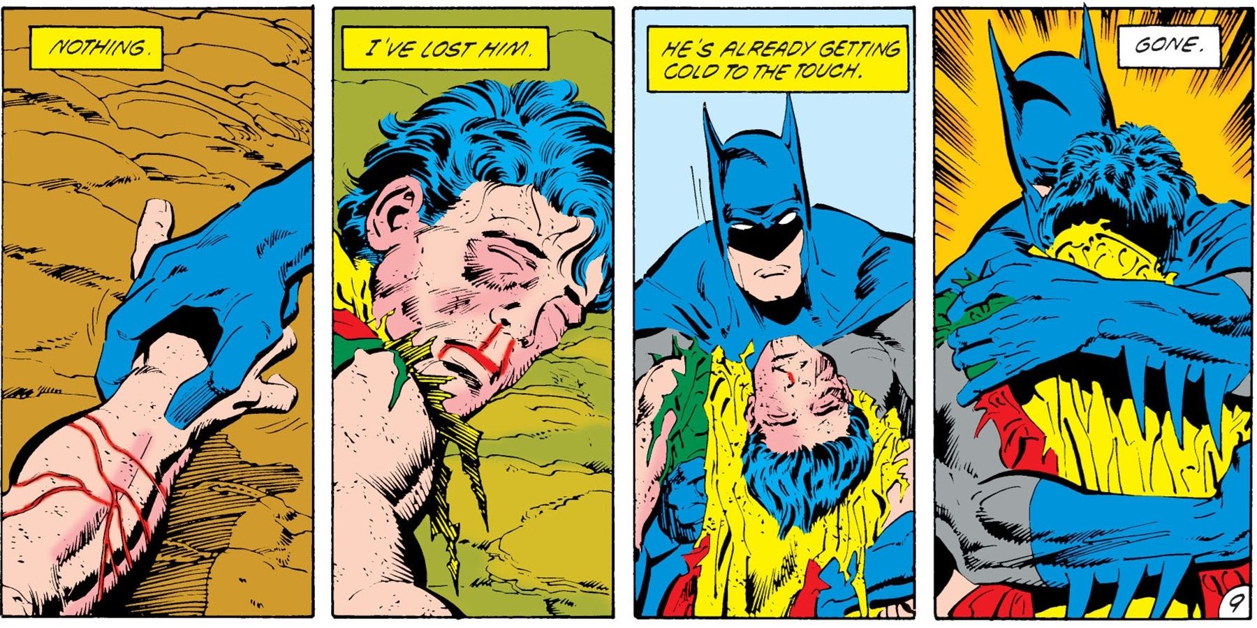 Important Batman Stories- Batman A Death in the Family