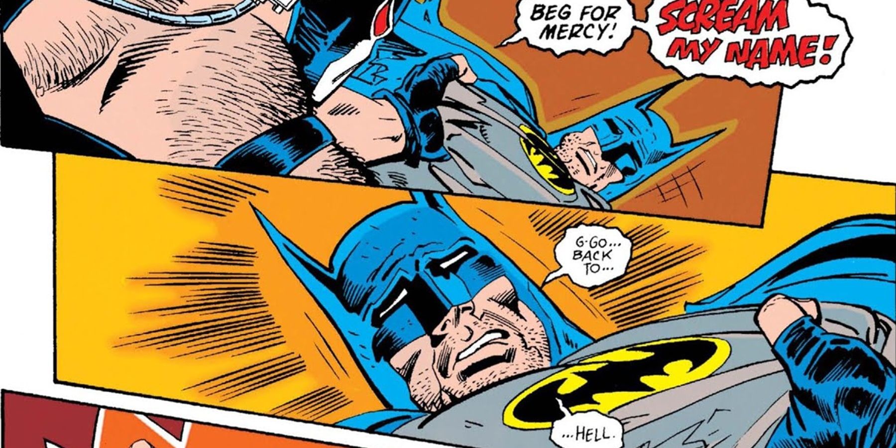 Important Batman Stories- Batman Knightfall