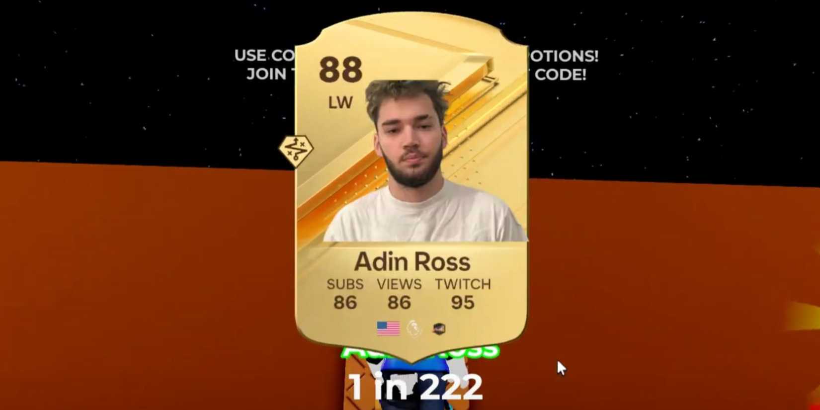 Influencer RNG Adin Ross