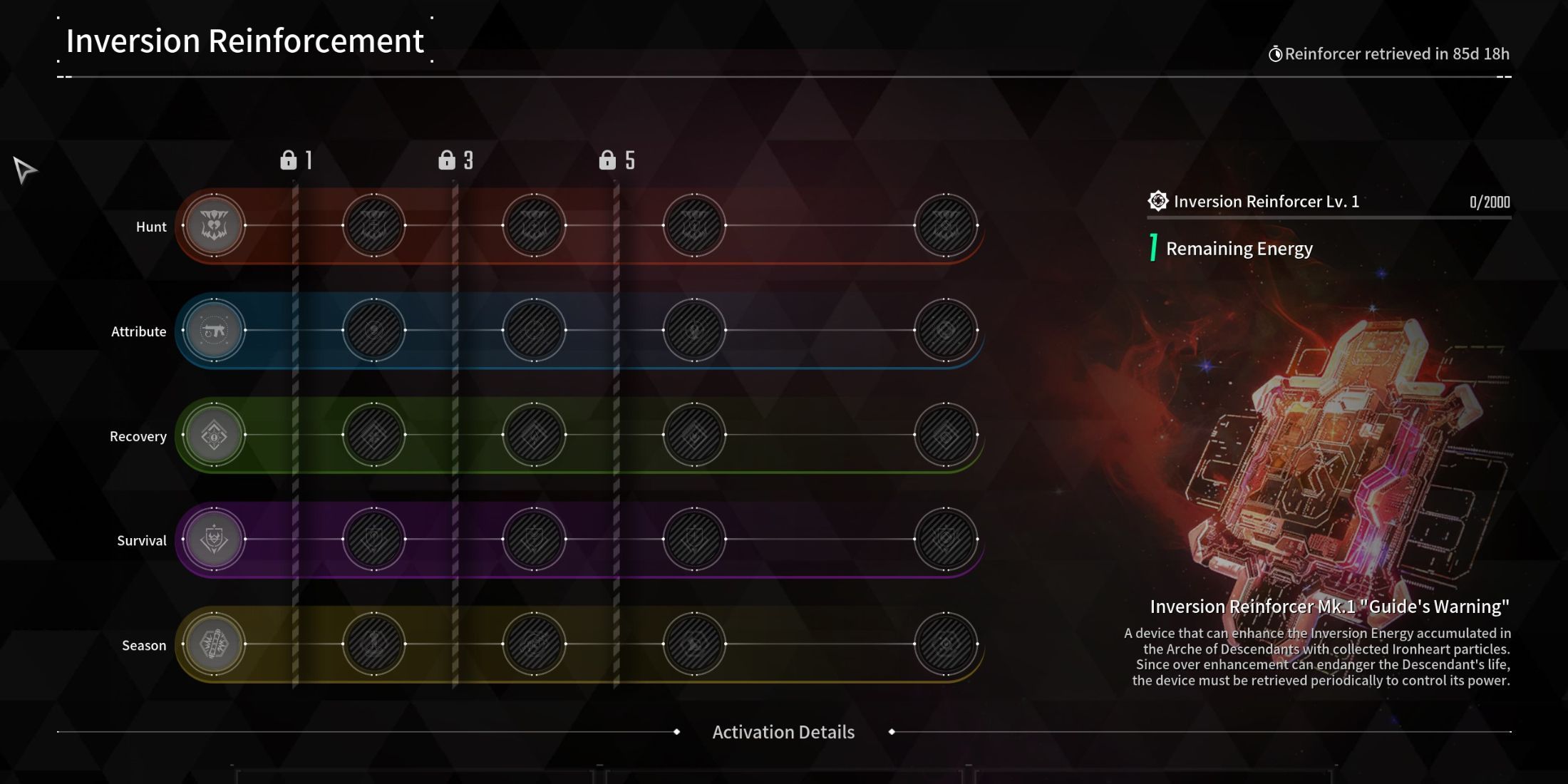 Inversion Reinforcement in The First Descendant