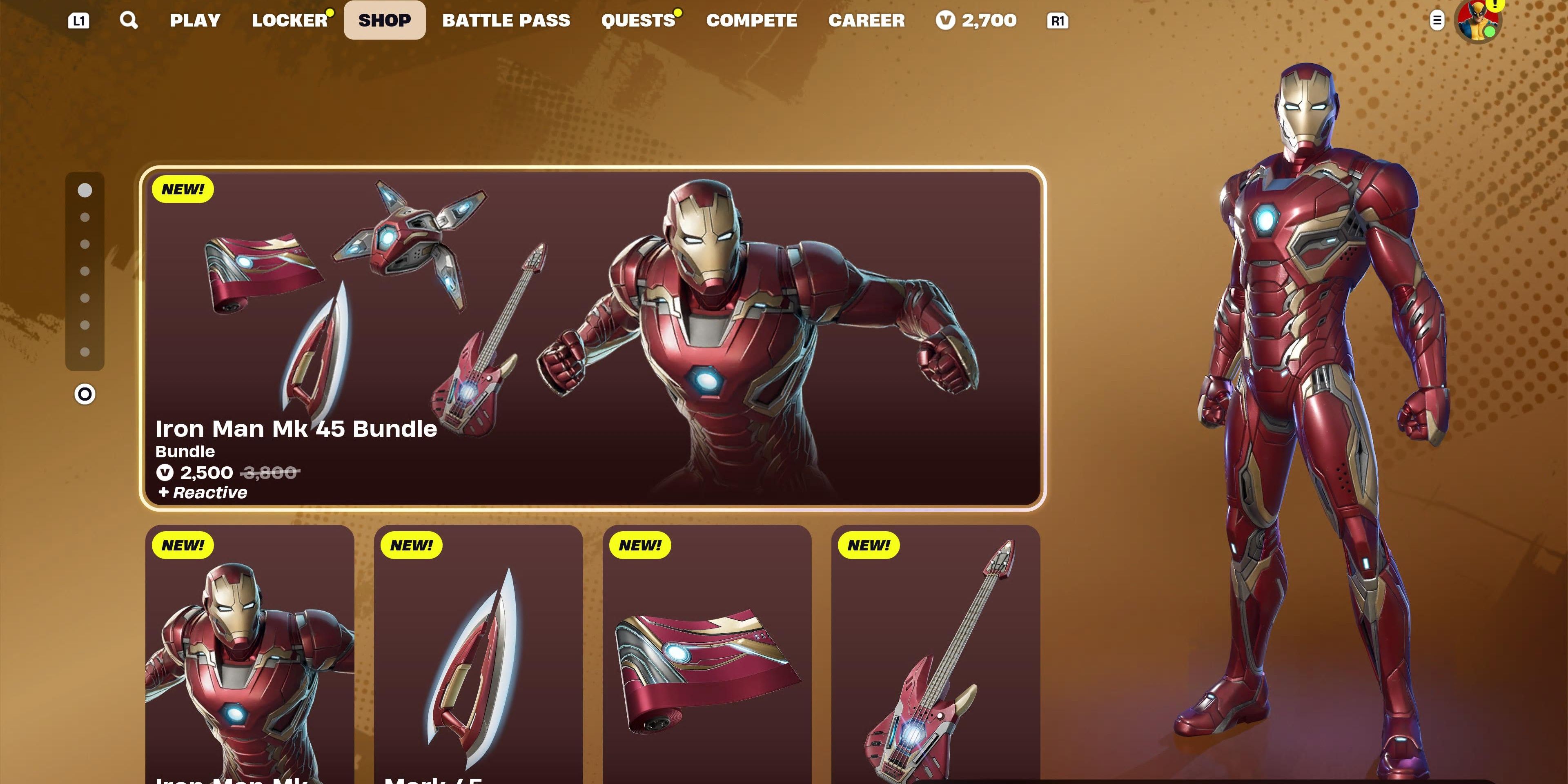 iron man mk 45 bundle