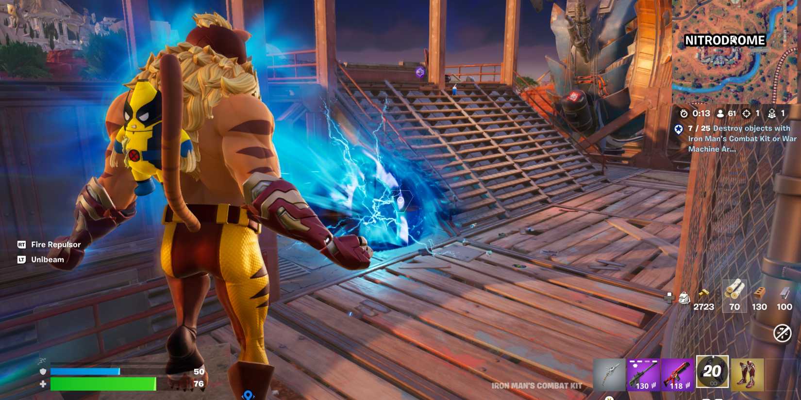 iron man's combat kit fortnite