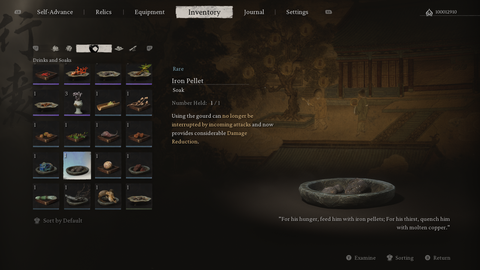 Best Soaks for Healing in Black Myth: Wukong - Iron Pellet