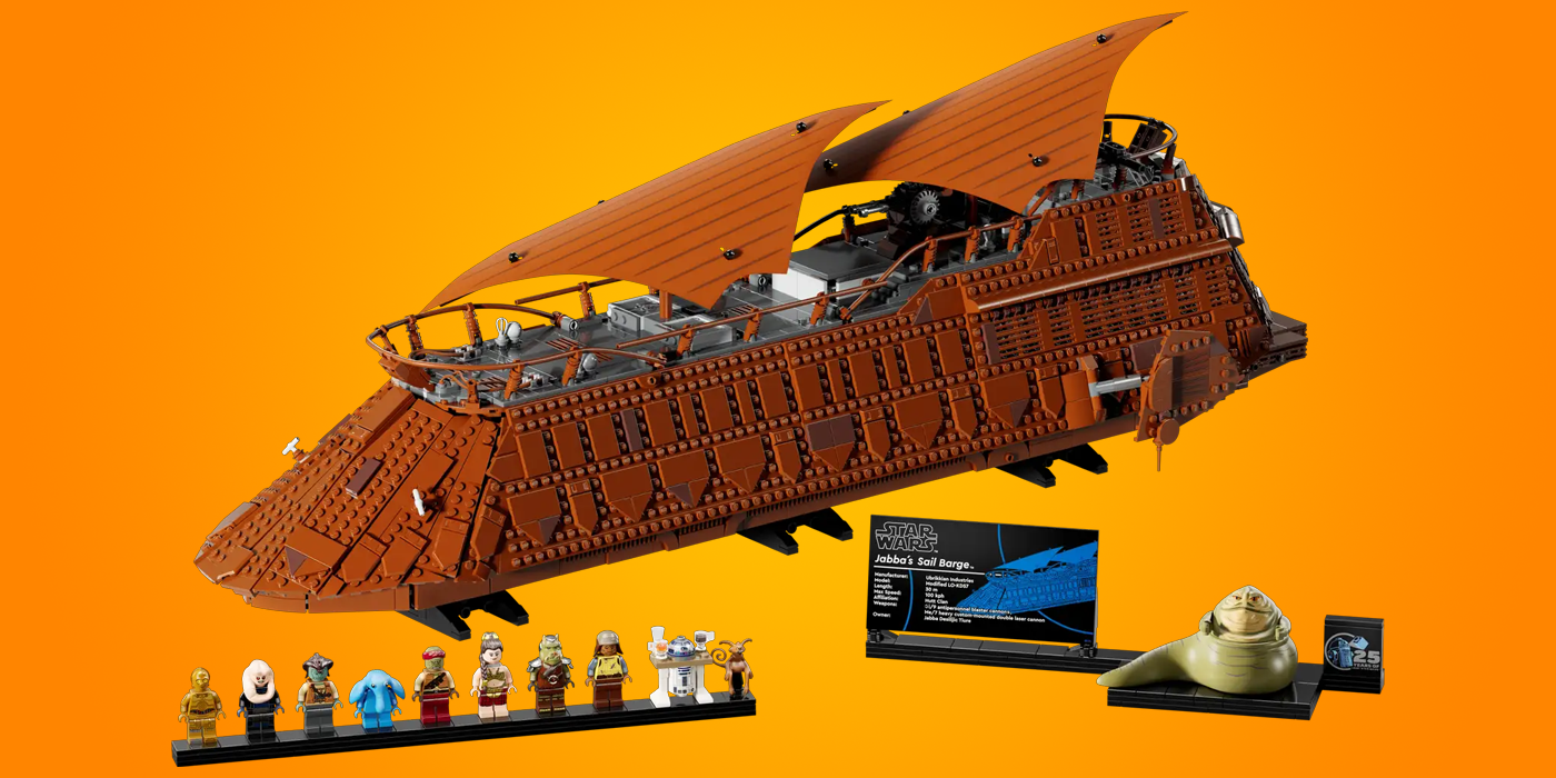 LEGO Star Wars Expands UCS Collection with Jabba's Sail Barge