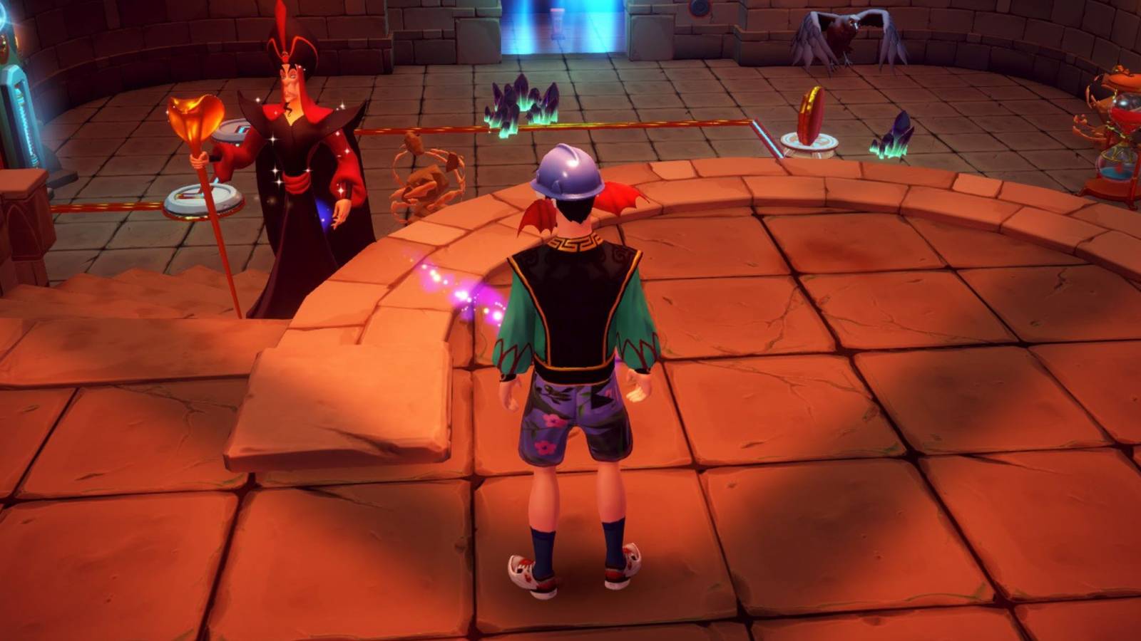 jafar in his laboratory dreamlight valley